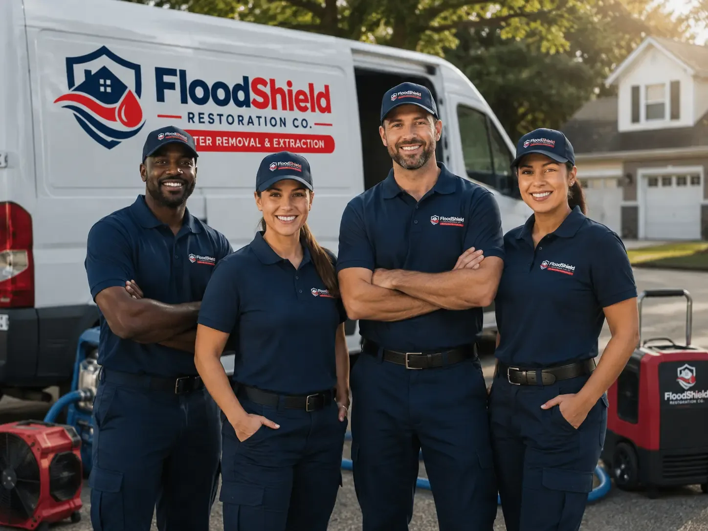 Flood Damage Restoration company in Belle Center, OH