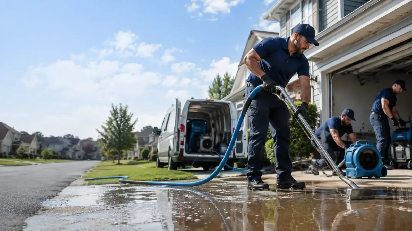 Flood Damage Restoration in Belle Center, OH